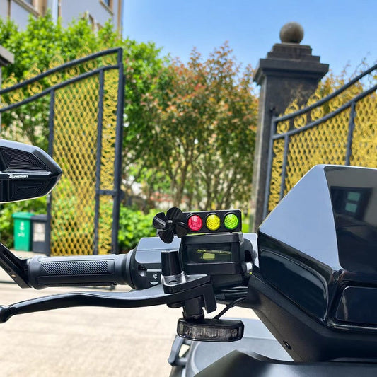 🚗 Wind-Powered LED Windmill for Car and Motorcycle