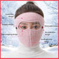 Winter Windproof Face Mask – Warm Fleece Mask with Visor for Cycling & Outdoor Activities