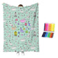 🎨 DIY Coloring Blanket – Washable & Reusable