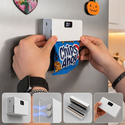 2026 Mini Selladora USB 🧲 Iman de Refrigerador & Conservador de Alimentos