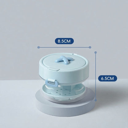 🦷✨ 3-in-1 Dental Appliance Storage Case