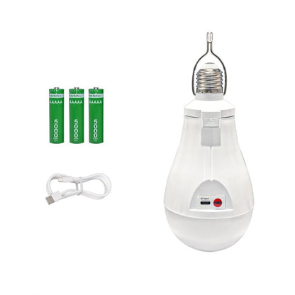 💡 30W Rechargeable LED Lamp with Hook & Switch