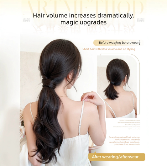 Magic ponytail hair extension volume curly straight 2026 new