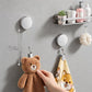 🧲✨ Retractable Metal Towel Clip – No-Drill Installation