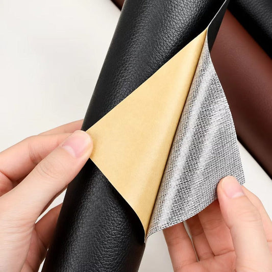 🚗✨ Faux Leather Repair Patch – Car Seats & Steering Wheels