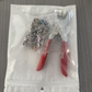 5-prong snap fastener set with hand pliers