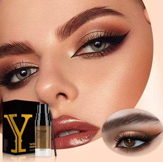 💖 2-in-1 Eyebrow Kit – Tinted Eyebrow Gel + Eyebrow Stencils ✨💄