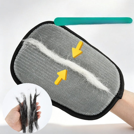 2-in-1 Pet Hair Remover Glove – Removes hair in a flash
