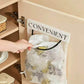 🗑️✨ Wall-Mounted Mesh Trash Bag Organizer