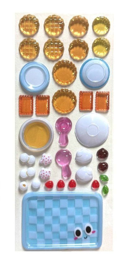 🧇 3D Miniature Baking Set – Creative Fun