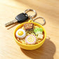 🍜✨ Ramen Fidget Keychain – Twist & Press