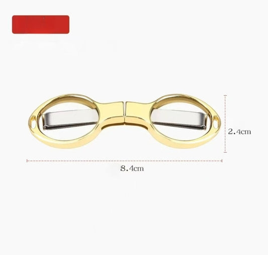 Foldable stainless steel thread scissors – Sharp, compact and durable