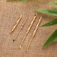 ✨ 2-in-1 Brass Ear Pick with Integrated Toothpick