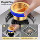 🚿✨ Copper Drain Cover – Odor & Insect Blocker for Bathroom