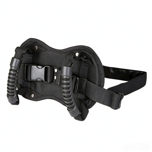 🏍️💪 Universal Motorcycle Passenger Grab Handles – Sturdy