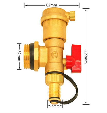 🔧💧 Automatic Brass Air Vent Valve – Heating