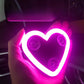 🚗 Heart Car Decorative Light Solar