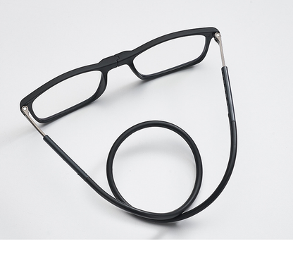 👓✨ Magnetic Reading Glasses – Foldable Blue Light Glasses with Neck Cord