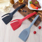 🍳✨ 2-in-1 Nylon Cooking Tongs & Spatula – Heat-Resistant Utensil