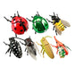 Wind-up crawling insect toy realistic prank gadget fun decor 🐜
