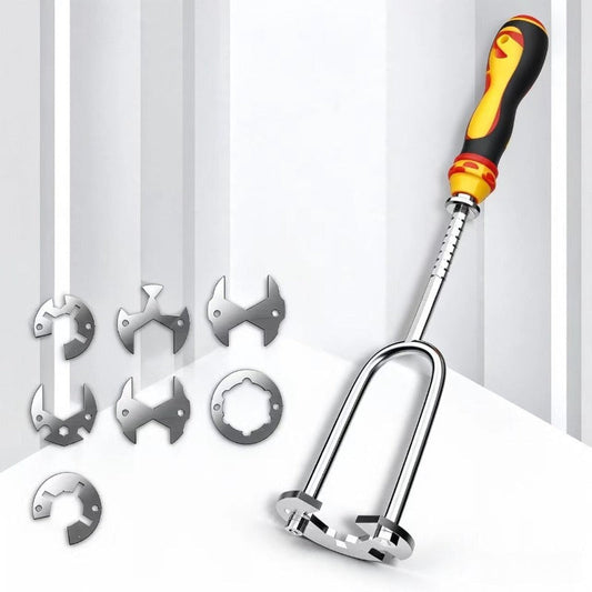 🔧🚰 Multifunctional Adjustable Wrench for Faucets & Sinks