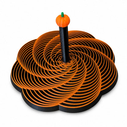 🎃 3D Printed Pumpkin Fidget Toy – Stress Relief Toy