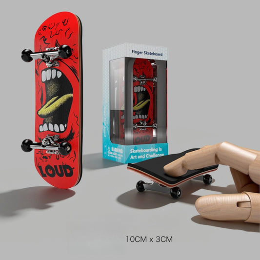 🛹🔥 Maple Wood Fingerboard – Master Every Trick in Style! 🤘✨