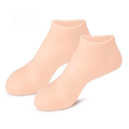 🦶 Silicone Moisturizing Heel Socks