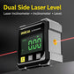 📐🔴 High-Precision Digital Inclinometer with Red Laser