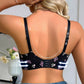 🌸 Seamless Floral Bra Without Underwire – Invisible and Comfortable