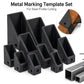 🔧 Set of 9 Metal Square Tube Angle Jigs