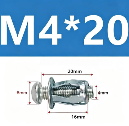 🔩 Galvanized blind rivet nuts M4 M5 M6 M8