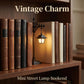 Lantern bookshelf lamp iron decor warm light wireless 2026