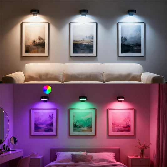 💡✨ Rechargeable LED Wall Lamp – Brighten Up and Transform Your Spaces! 🏡🌈