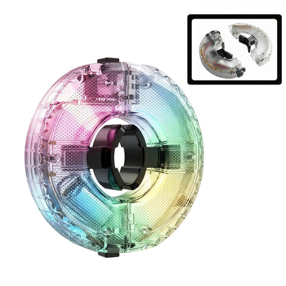 🚴‍♂️🌈 Rechargeable Bicycle Wheel Light – Colorful LED Hub Light ✨💖