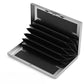 💳✨ Metal Card Holder – Compact Stainless Steel Wallet for Men & Women
