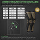 🏀💪 Long Copper Knee Brace – Non-Slip