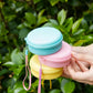 Foldable silicone cup – space-saving for travel and outdoor use