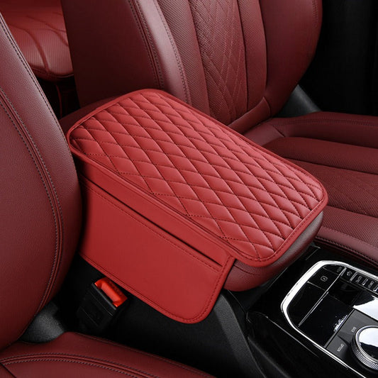 🚗✨ Car Armrest Cover – Universal Fit with Storage Pocket