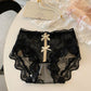 💕✨ Lace Women’s Briefs – 5-Piece High-Waisted Set