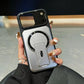 📱 Shockproof Phone Case with Foldable Camera Cover and Magnetic Stand