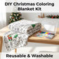 🎨 DIY Coloring Blanket – Washable & Reusable