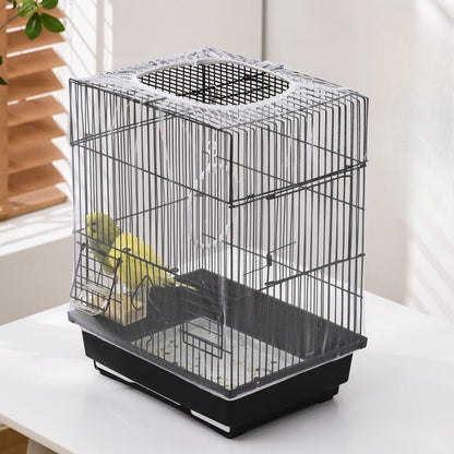 🐦✨ Bird Cage Mesh Cover – Greater Cleanliness and Comfort for Your Little Friend! 💚🏡