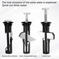 🚽 304 Stainless Steel Toilet Seat Fixings