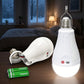 💡 30W Rechargeable LED Lamp with Hook & Switch