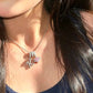 ✨ 3-in-1 Dopamine Initial Necklace with Zircon Heart Charms