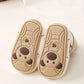 🐻🧦 Baby Sock Shoes with Fleece Lining – 0–12 Months