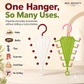 🔥Multifunctional, double-sided V-shaped clothes hanger organizer👚