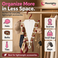 🔥Multifunctional, double-sided V-shaped clothes hanger organizer👚