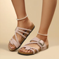 Nuevas sandalias ortopédicas retro para mujer 2026 (trenzadas)